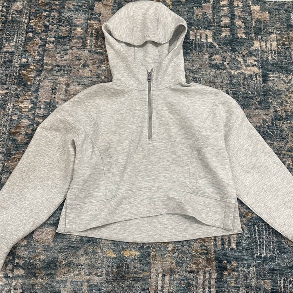 Abercrombie & Fitch YPB neoKNIT MAX Half-Zip Hoodie, Size S - Picture 9 of 13